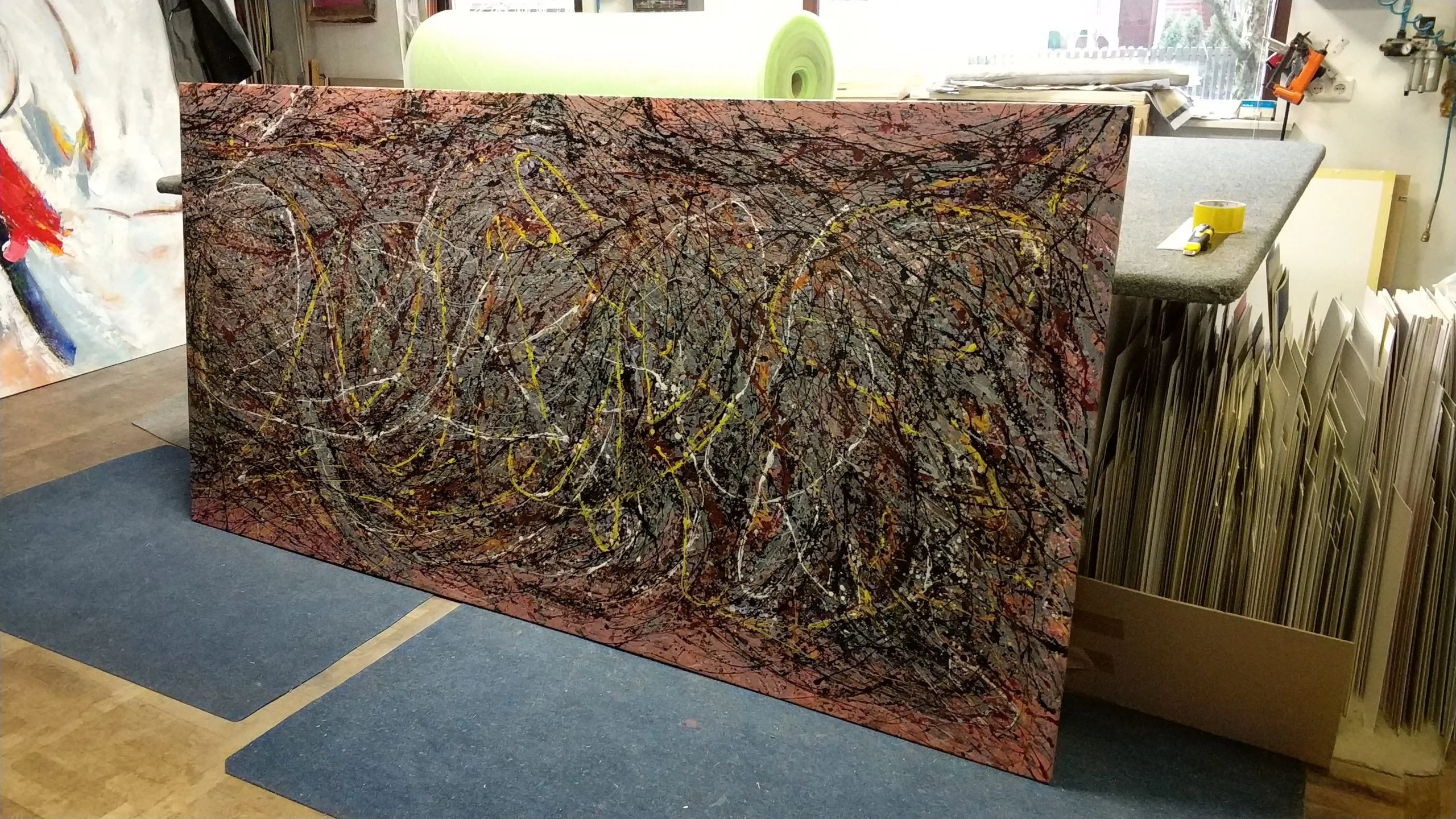 Jackson Pollock Reprodukcije znanih slikarjev, moderne stenske slike, umetniške slike za na steno Jackson Pollock Reprodukcije znanih slikarjev, moderne stenske slike, umetniške slike za na steno