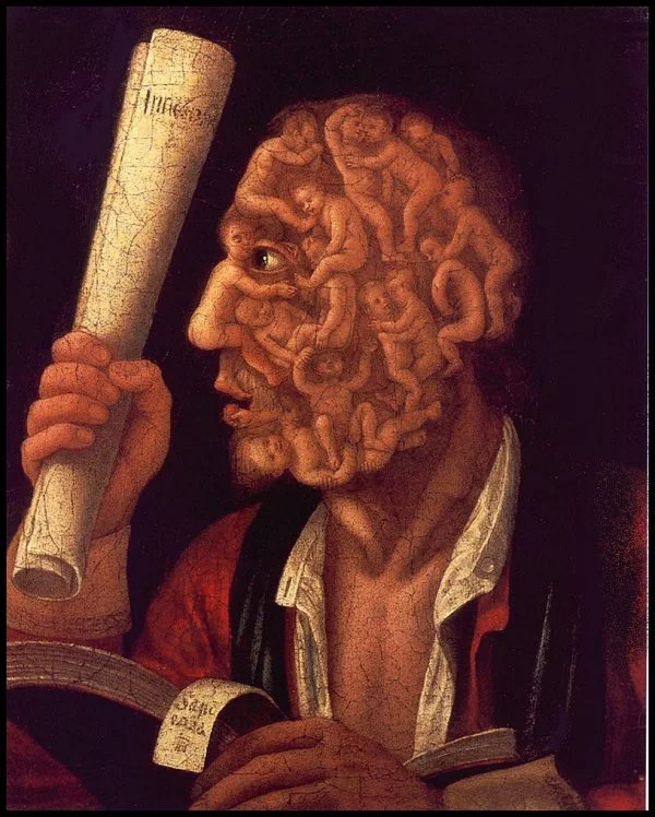 Giuseppe Arcimboldo - Adam - Reprodukcije slikarjev, ročno naslikane stenske slike, olje na platnu, oljne slike, umetniške slike, moderne slike za na steno, ambientalne slike, abstraktne slike, dekorativne slike