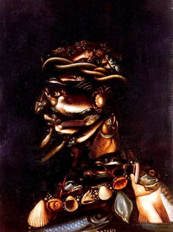 Giuseppe Arcimboldo - Admiral - Reprodukcije slikarjev, ročno naslikane stenske slike, olje na platnu, oljne slike, umetniške slike, moderne slike za na steno, ambientalne slike, abstraktne slike, dekorativne slike