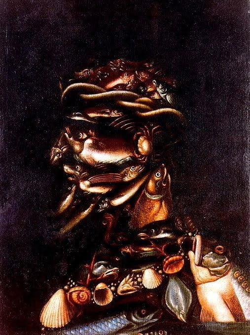 Giuseppe Arcimboldo - Admiral (Admiral) - Gemälde, Porträt, maritime Themen