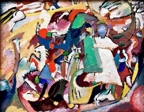 Vasilij Kandinski - All Saints I- Reprodukcije slikarjev, ročno naslikane stenske slike, olje na platnu, oljne slike, umetniške slike, moderne slike za na steno, ambientalne slike, abstraktne slike, dekorativne slike