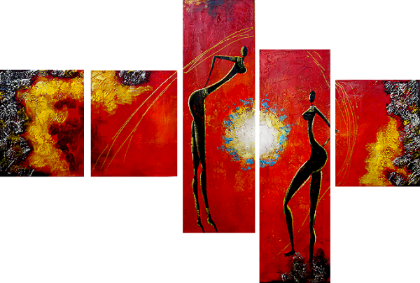 Stenske slike na platnu, slike za na steno, umetniške slike, moderne slike, ambientalne slike, abstraktne slike, dekorativne stenske slike, nakup in prodaja slik - Ambientalna-okrasna-Dekorativna-slika-Sanje-III-moderna-slika-stenska-slika