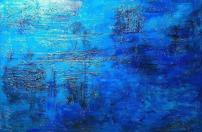 Wandgemälde auf Leinwand, Gemälde für die Wand, Kunstgemälde, moderne Gemälde, Ambiente-Gemälde, abstrakte Gemälde, dekorative Wandgemälde, Gemälde kaufen und verkaufen – Dekorative Gemälde Touch of the Sea