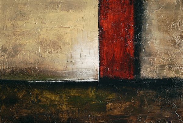 Stenske slike na platnu, slike za na steno, umetniške slike, moderne slike, ambientalne slike, abstraktne slike, dekorativne stenske slike, nakup in prodaja slik - Dekorativna slika Steber prostora