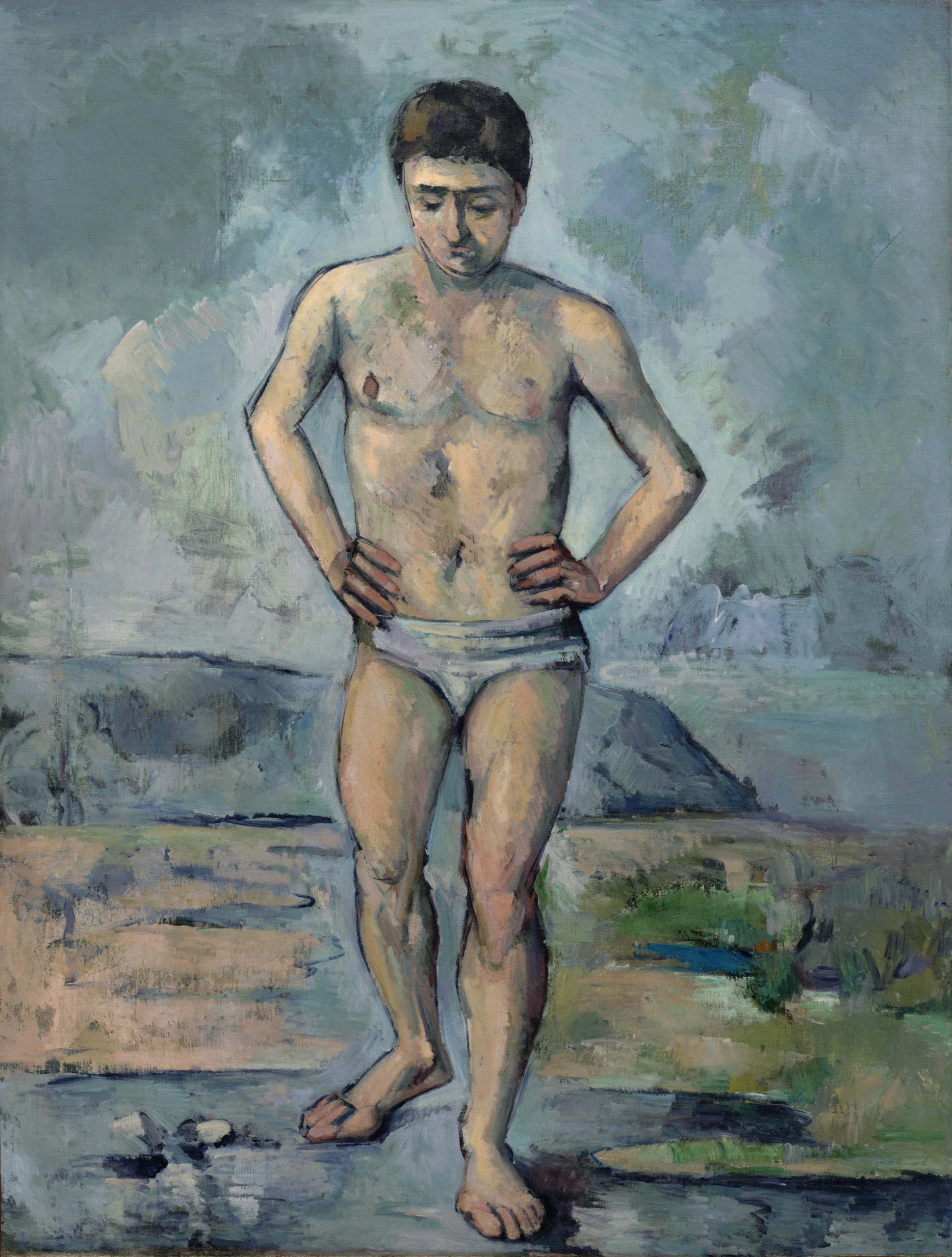 Paul Cezanne - Bather