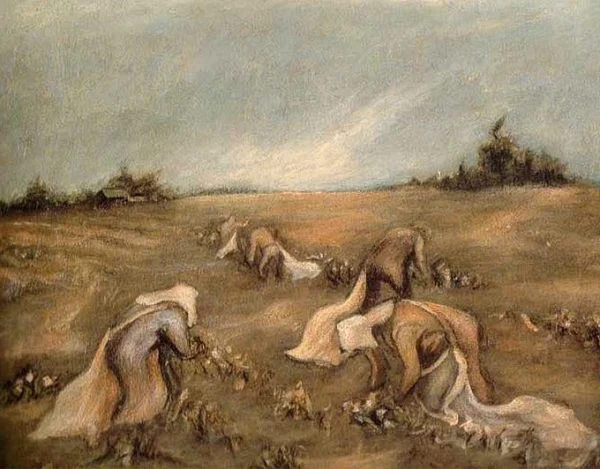 Jackson Pollock - Cottonpickers - Reprodukcija - ročno naslikane stenske slike, olje na platnu, oljne slike, umetniške slike, moderne slike za na steno, ambientalne slike, abstraktne slike, dekorativne slike