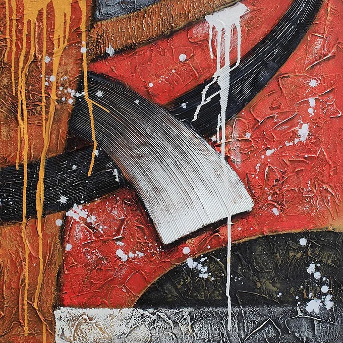 Wandgemälde auf Leinwand, Kunstgemälde – moderne Gemälde, stimmungsvolle Wandgemälde, abstrakte Gemälde, dekorative Wandgemälde, Gemälde kaufen und verkaufen – dekorative Malerei Dimensionen der Kunst I