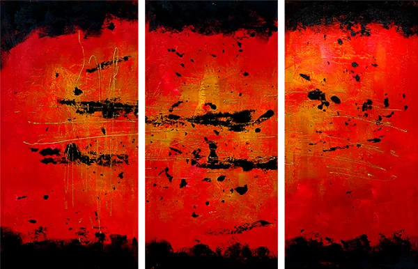 vászon falfestmények, művészeti festmények - modern festmények, ambient falfestmények, absztrakt festmények, dekoratív falfestmények, festmények adásvétele - több részes festmény Gondolatok és inspiráció