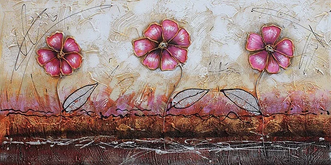 Quadri moderni - Quadro decorativo Fiori V