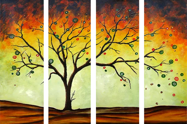 Wandbilder auf Leinwand, Kunstbilder – moderne Bilder, Ambientebilder für die Wand, abstrakte Bilder, dekorative Wandbilder, Bilder kaufen und verkaufen – Dekobild Skrivnost