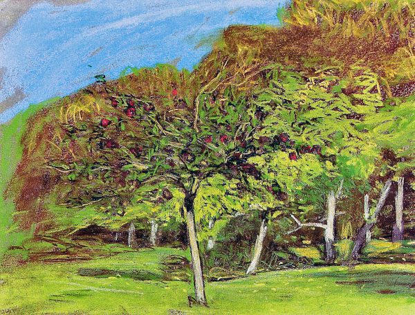 Reprodukcije slika - Claude Monet - Voćke - Ručno slikane zidne slike, ulje na platnu, uljane slike, moderne zidne slike, umjetničke slike za zid, ambijentalne, apstraktne, dekorativne zidne slike