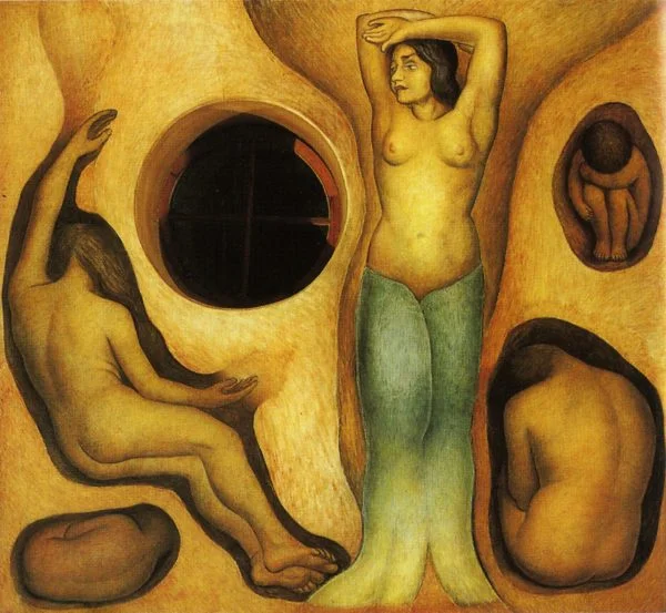 Stenske slike na platnu - Diego Rivera - Germination - Ročno slikane slike, reprodukcije slik znanih slikarjev, olje na platnu, oljne slike, moderne stenske slike, umetniške slike za na steno, ambientalne, abstraktne, dekorativne stenske slike