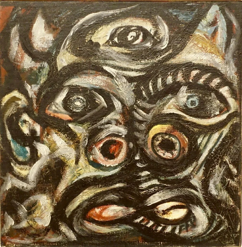 Jackson Pollock - Head
