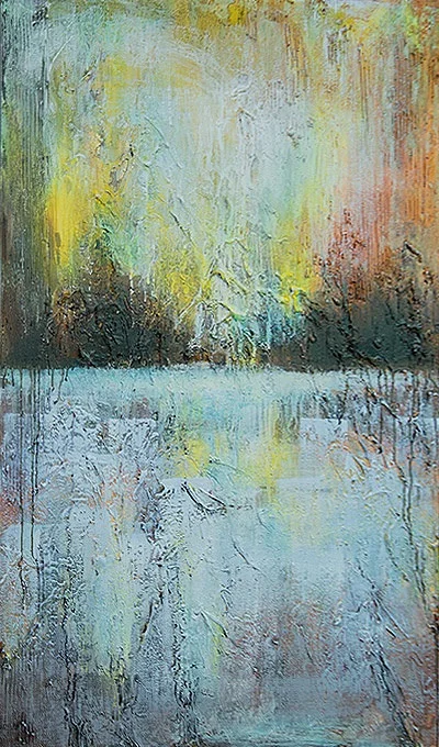 "Horizontala" is an abstract wall painting created by an unknown artist. It is a captivating artistic piece that offers a unique visual experience. The artwork features a horizontal composition that may evoke a sense of calmness, balance, or a connection to the horizon. As an abstract piece, its interpretation can vary depending on the viewer, allowing for personal and subjective experiences. The use of color, texture, and form in "Horizontala" creates a visually stimulating and engaging artwork for any space.