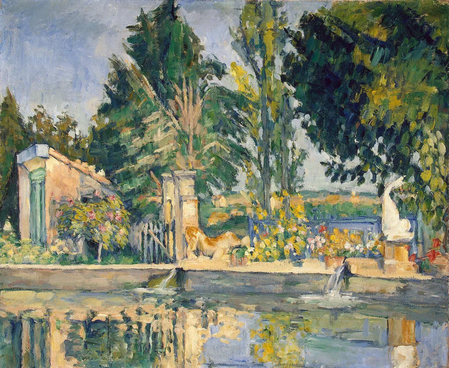 Paul Cezanne - Jas de Bouffan, The Pond