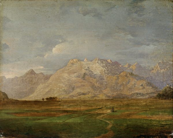 Kamniške planine z Mengeškega polja