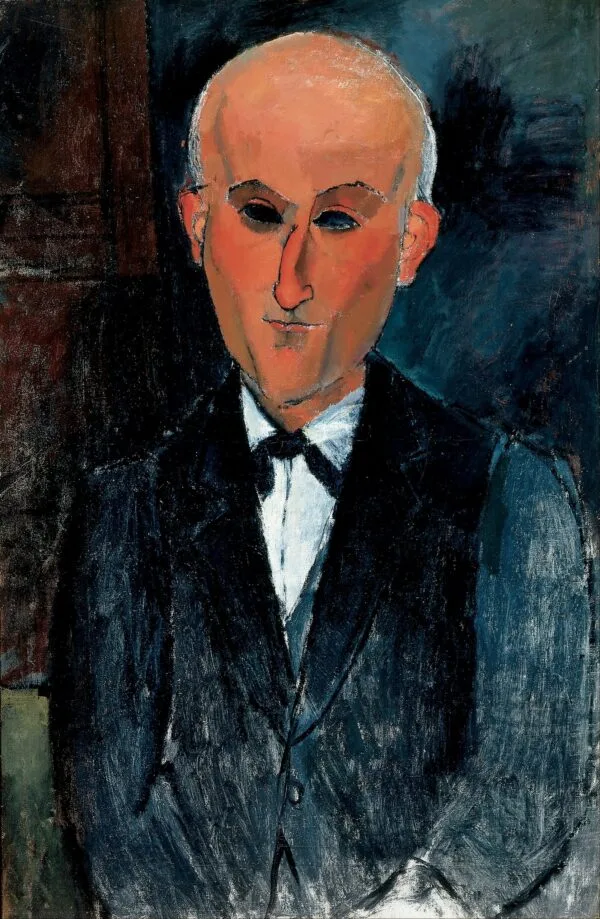 Slike na platnu - Amedeo Modigliani - Max Jacob - Ročno slikane slike, reprodukcije slik znanih slikarjev, olje na platnu, oljne slike, moderne stenske slike, umetniške slike za na steno, ambientalne, abstraktne, dekorativne stenske slike