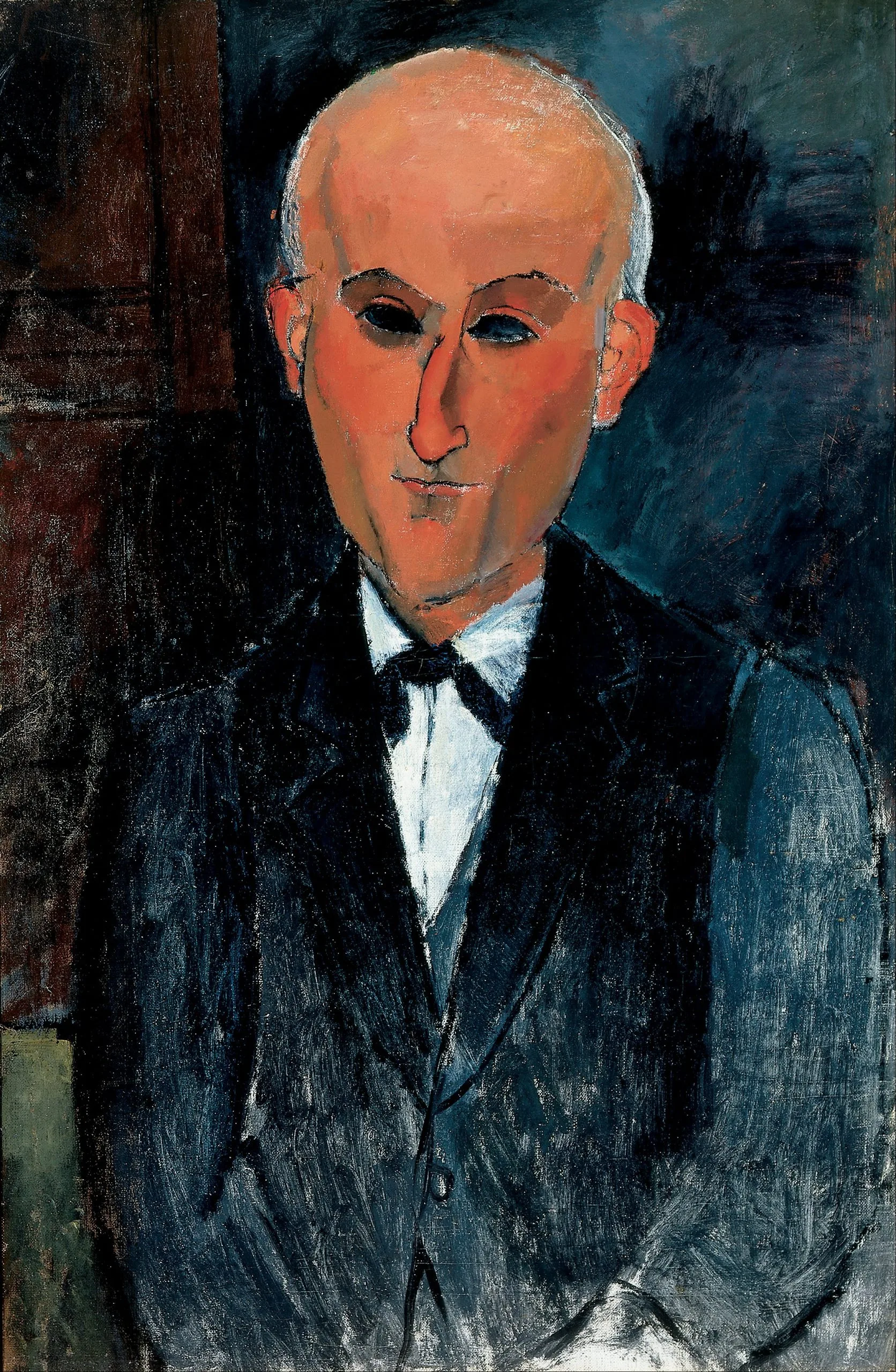 Slike na platnu - Amedeo Modigliani - Max Jacob - Ročno slikane slike, reprodukcije slik znanih slikarjev, olje na platnu, oljne slike, moderne stenske slike, umetniške slike za na steno, ambientalne, abstraktne, dekorativne stenske slike