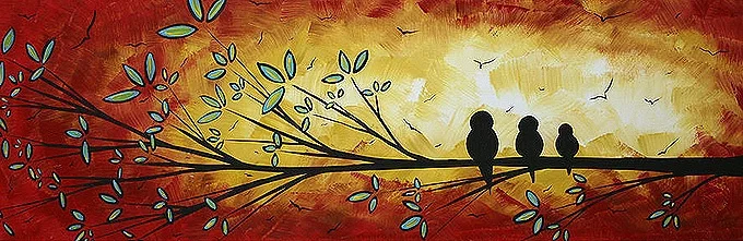 Quadri moderni - Quadro moderno Albero genealogico - quadri moderni, quadri ambientali per pareti, quadri astratti, quadri decorativi, acquisto e vendita di quadri