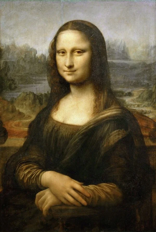 Leonardo da Vinci - Mona Lisa - reproduction of famous painting by famous artist, hand painted painting on canvas, renaissance, portrait