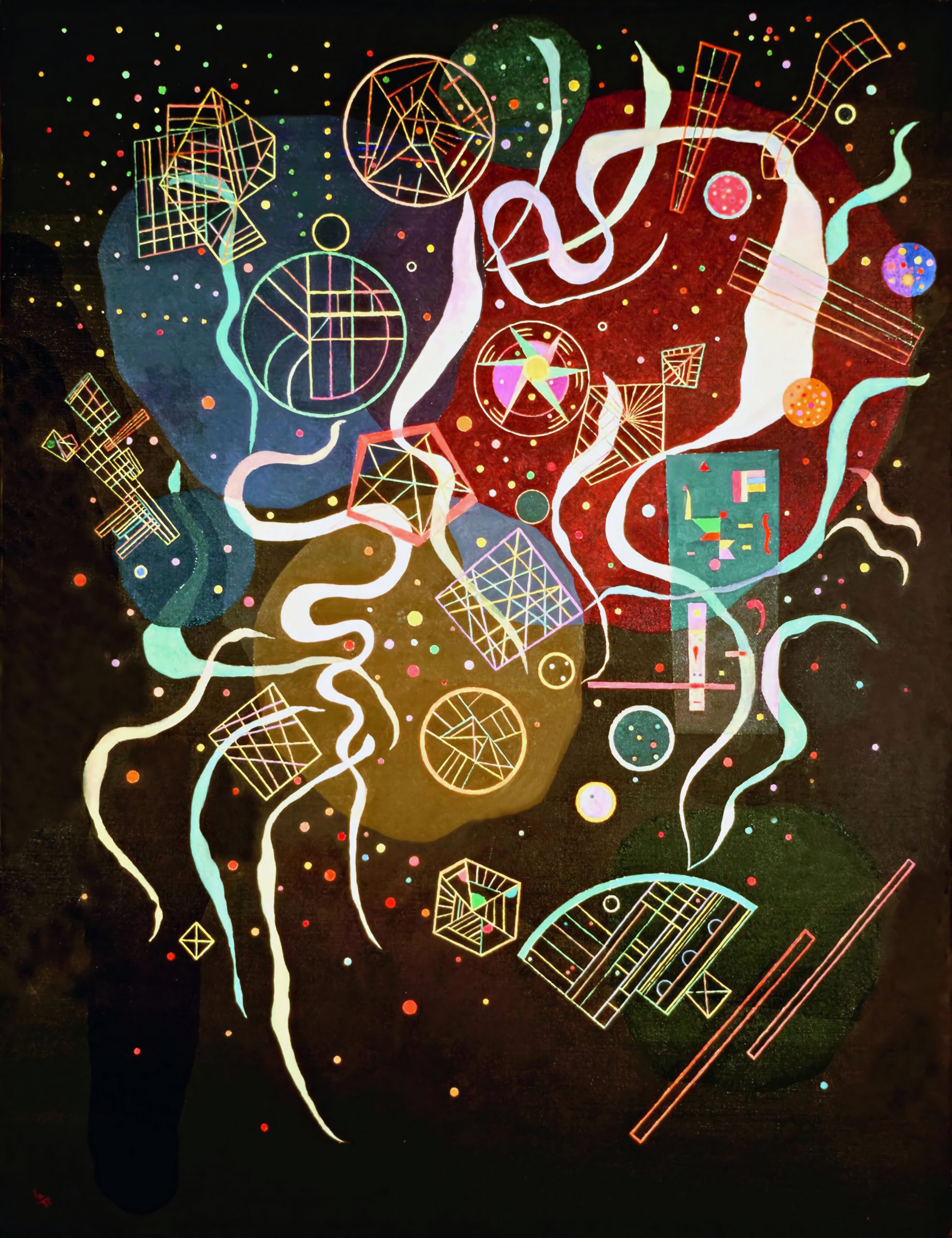 Vasilij Kandinski - Movement I (Mouvement I)