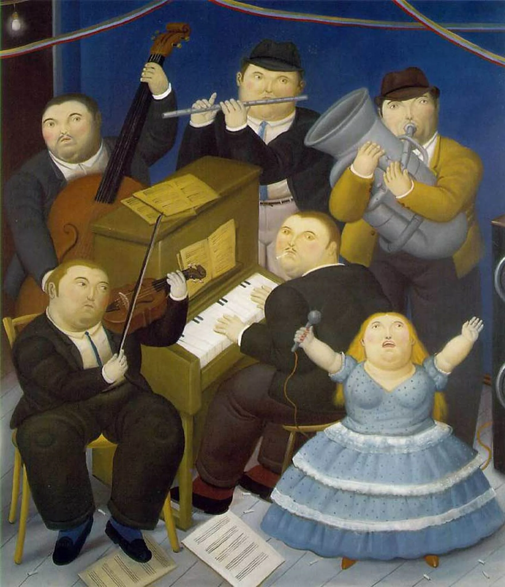 Fernando Botero - Musicians 2