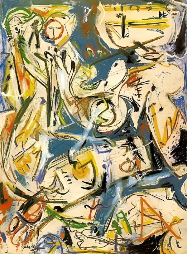 Jackson Pollock - Painting -Ročno naslikane reprodukcije znanih slikarjev, moderne stenske slike, umetniške slike za na steno