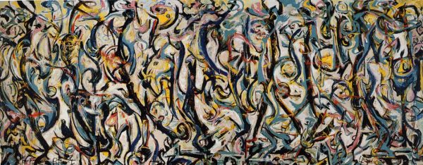 Jackson Pollock - Plate - Ročno naslikane reprodukcije znanih slikarjev, moderne stenske slike, umetniške slike za na steno