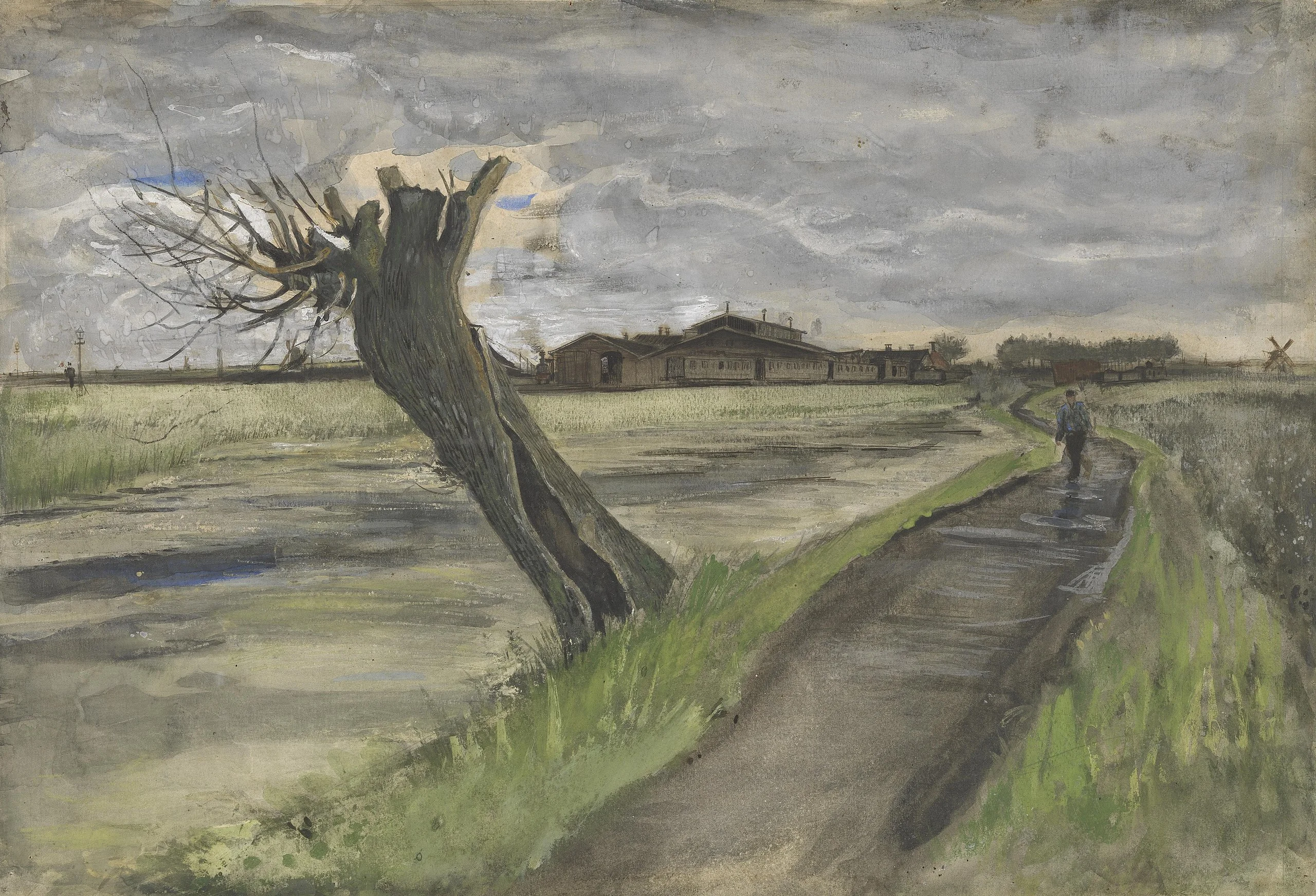 Vincent Van Gogh - Pollard Willow