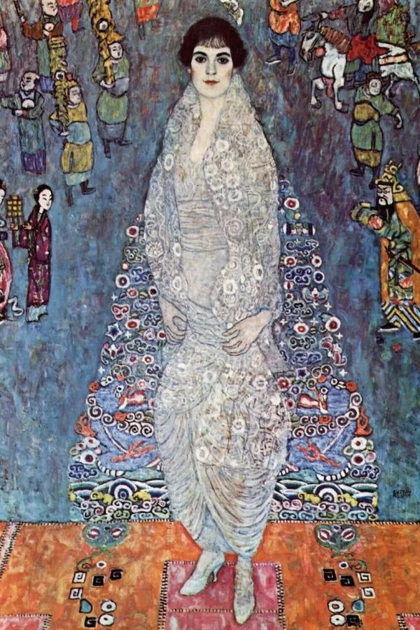 Gustav Klimt - Portrait of Baroness Elisabeth Bachofen-Echt - Ročno naslikane reprodukcije znanih slikarjev, moderne stenske slike, umetniške slike za na steno