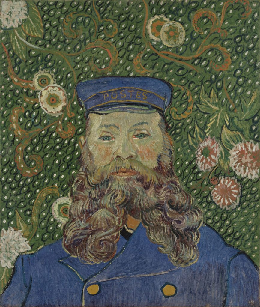 Vincent Van Gogh - Portrait of Joseph Roulin - Reprodukcije znanih slikarjev, moderne stenske slike, umetniške slike za na steno