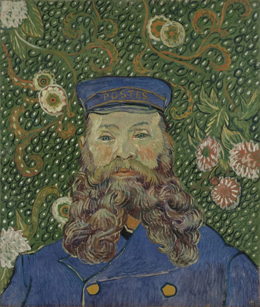 Vincent Van Gogh - Portrait of Joseph Roulin - Reprodukcije znanih slikarjev, moderne stenske slike, umetniške slike za na steno