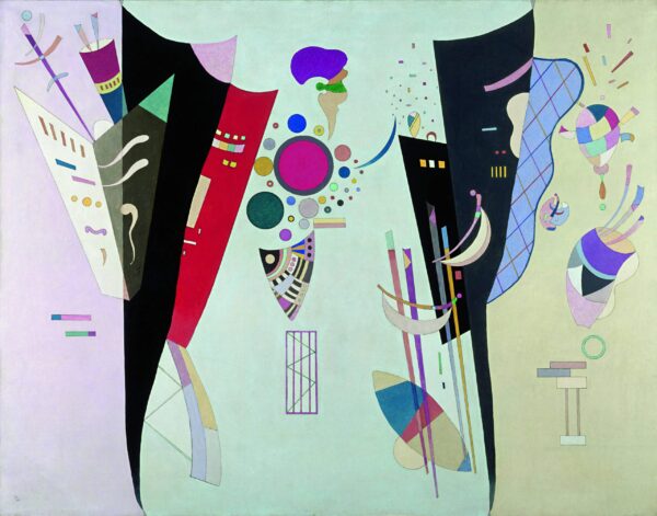 Vasilij Kandinski - Reciprocal Accords (Accord Réciproque) - Reproductions of Famous Artists, Modern Wall Paintings, Artistic Paintings for the Wall.