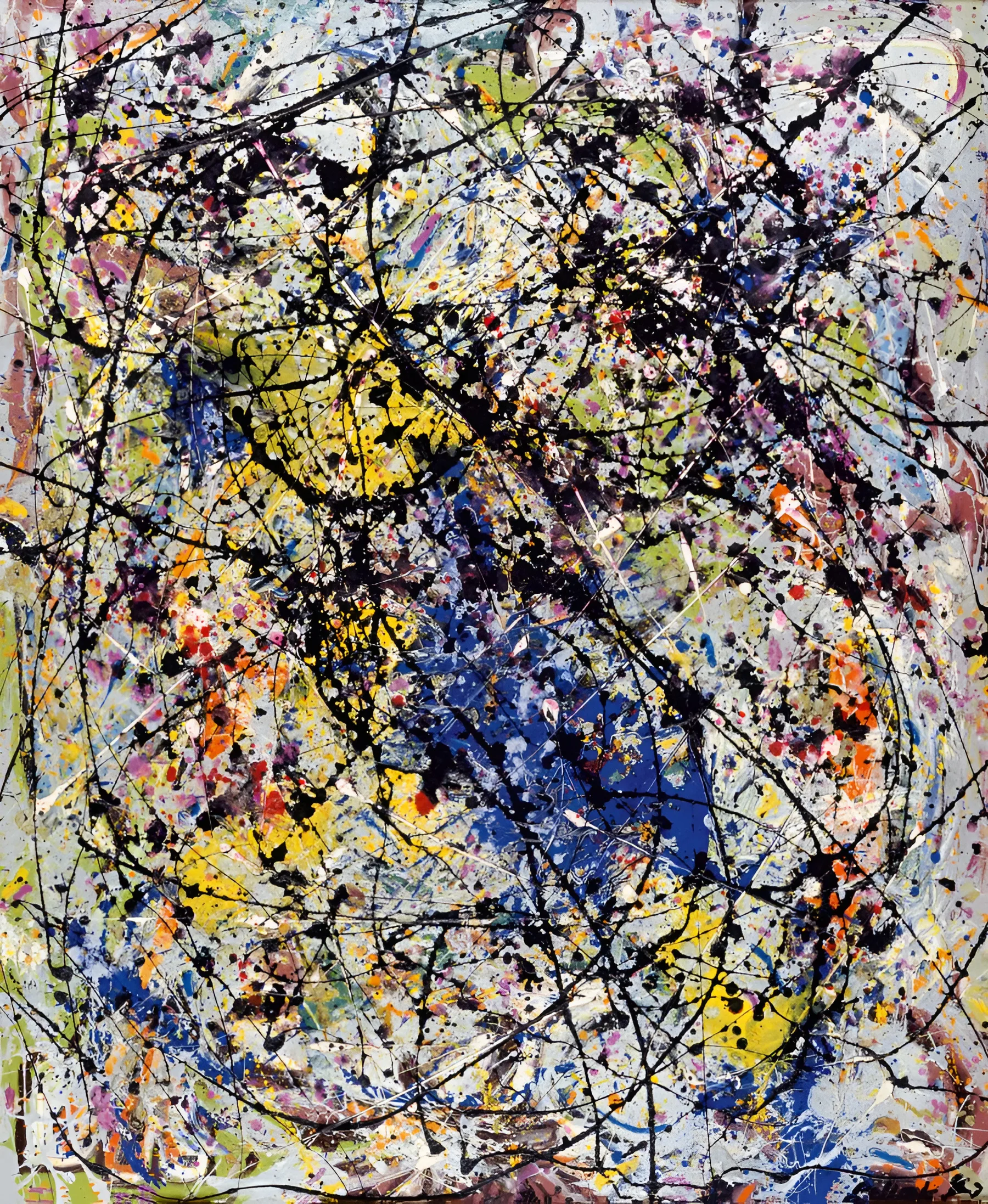 Jackson Pollock - Reflection of the Big Dipper