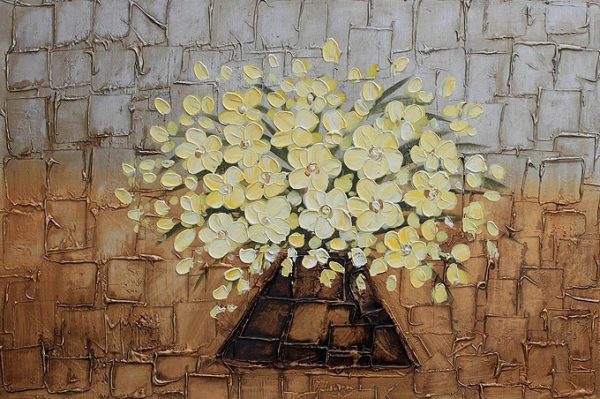 Roze-v-vazi-I moderne, ambientalne, abstraktne, dekorativne slike na platnu, stenske slike