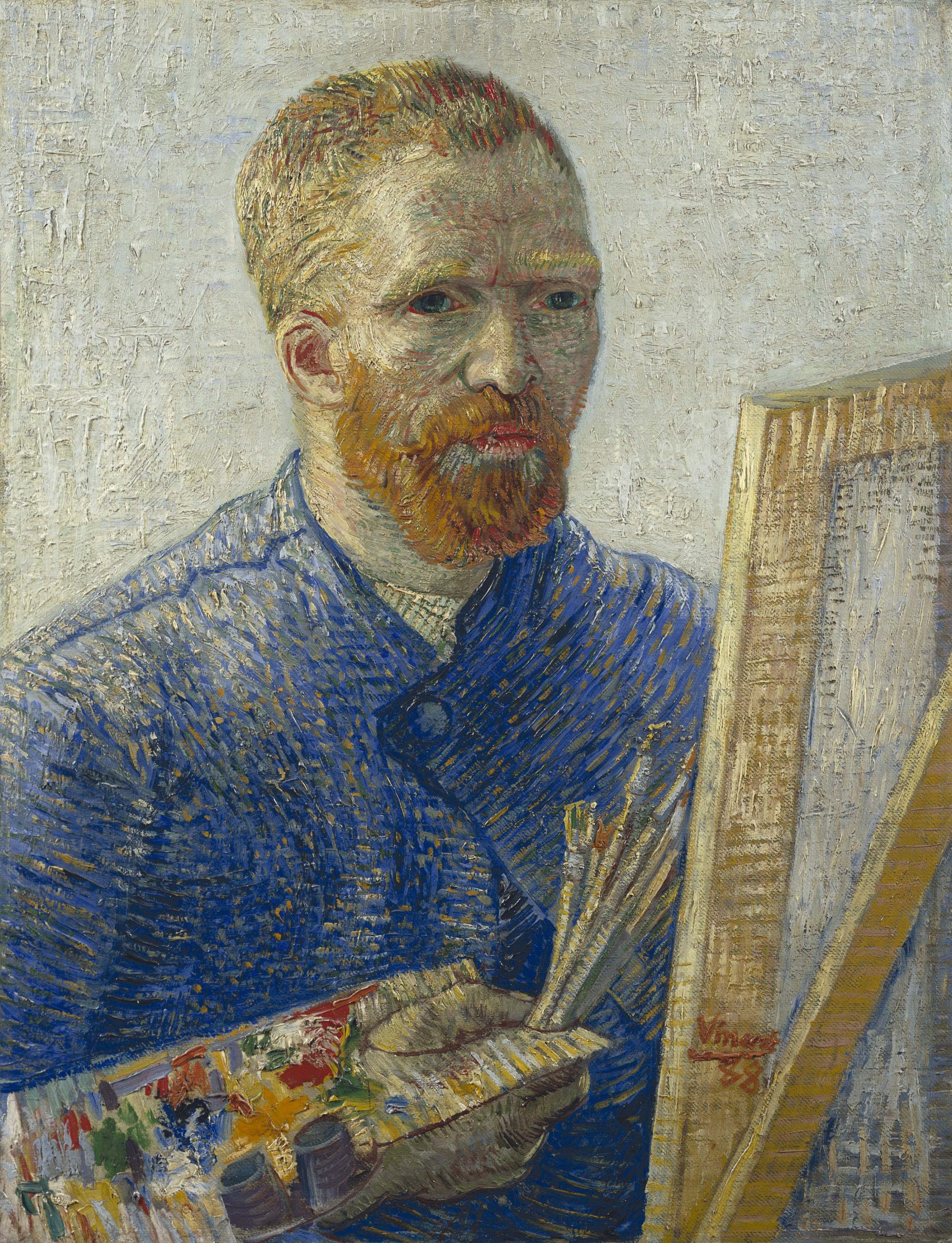 Vincent Van Gogh - Self Portrait as an Artist