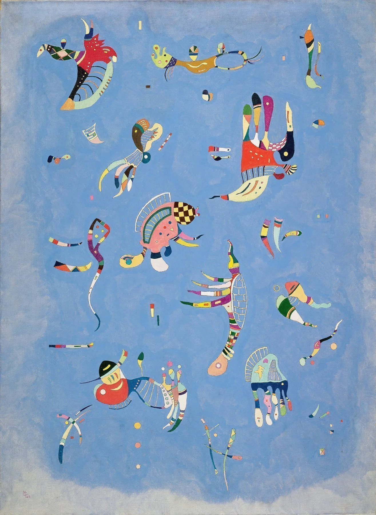 Vasilij Kandinski - Sky Blue (Bleu de ciel)
