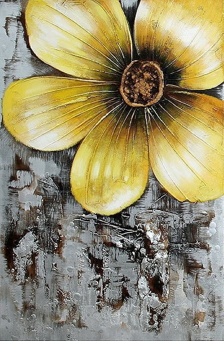 Painting: Jewelry - Modern Hand-Painted Wall Art