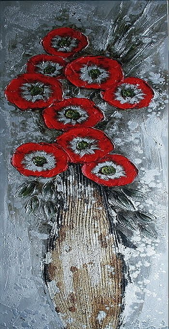 Painting: Attention - Modern Art