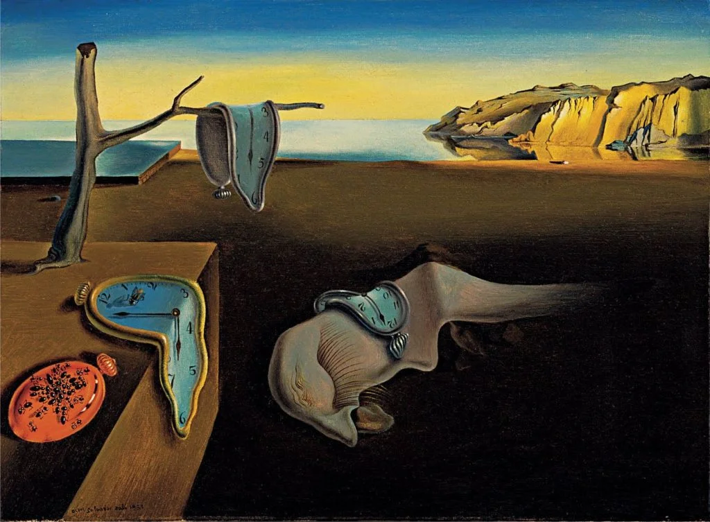 Salvador Dali – Az emlékezet fennmaradása – Híres festők kézzel festett reprodukciói, modern falfestmények, falfestmények