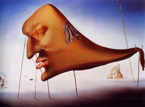 Salvador Dali - Sleep - Reprodukcije znanih slikarjev, moderne stenske slike, umetniške slike za na steno