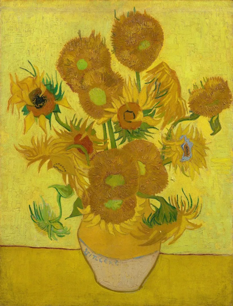 Vincent Van Gogh - Sunflowers I - Ročno naslikane reprodukcije znanih slikarjev, moderne stenske slike, umetniške slike za na steno