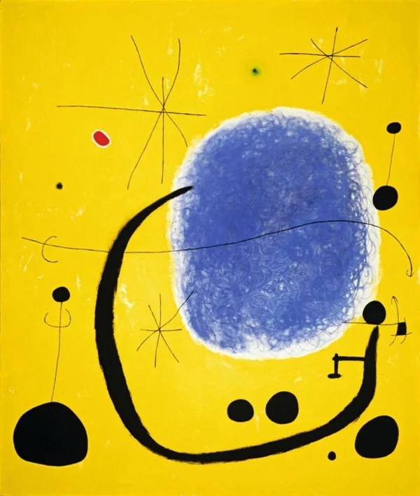 Joan Miro - The Birth of the World - Ročno naslikane reprodukcije znanih slikarjev, moderne stenske slike, umetniške slike za na steno
