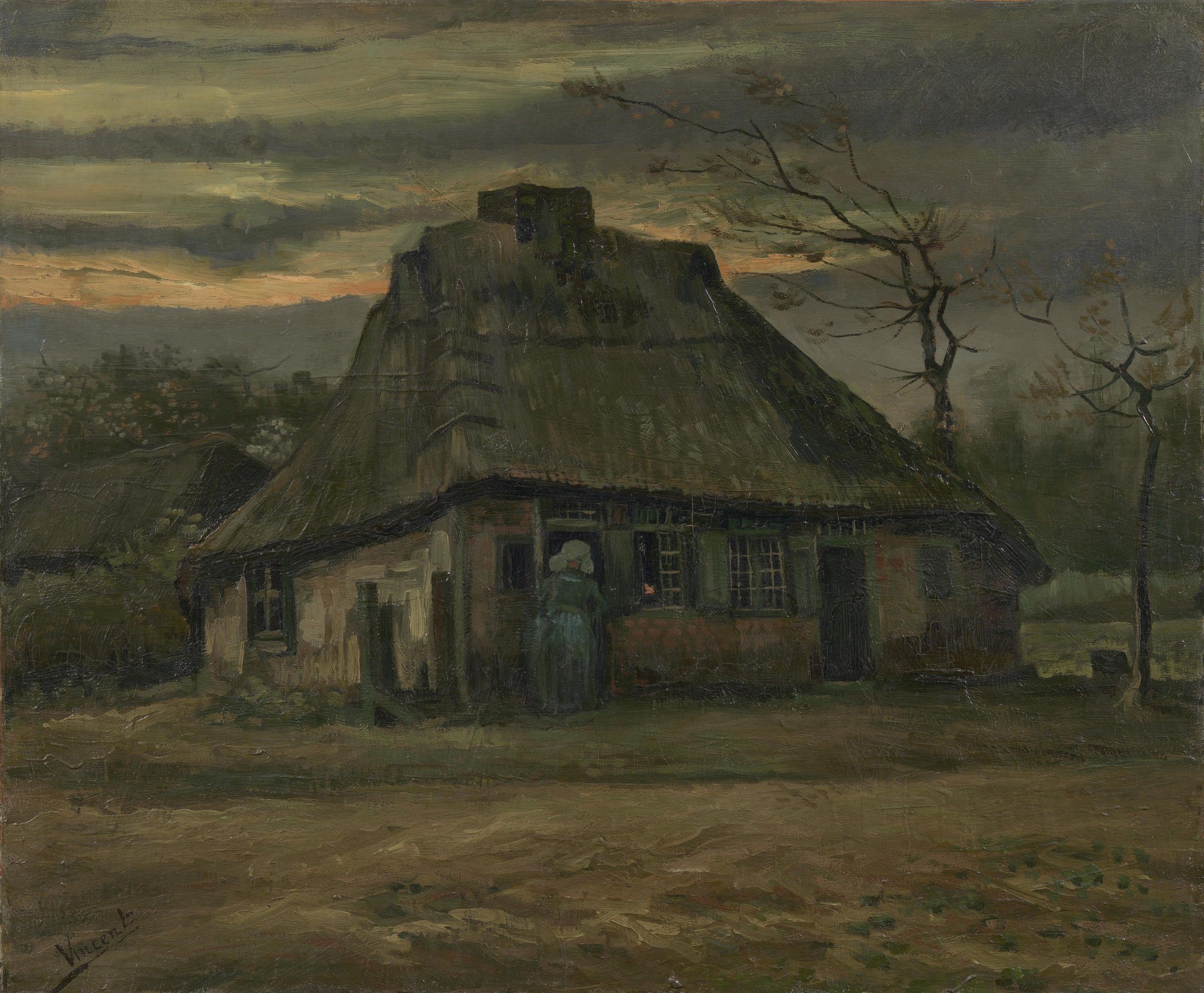 Vincent van Gogh - The Cottage