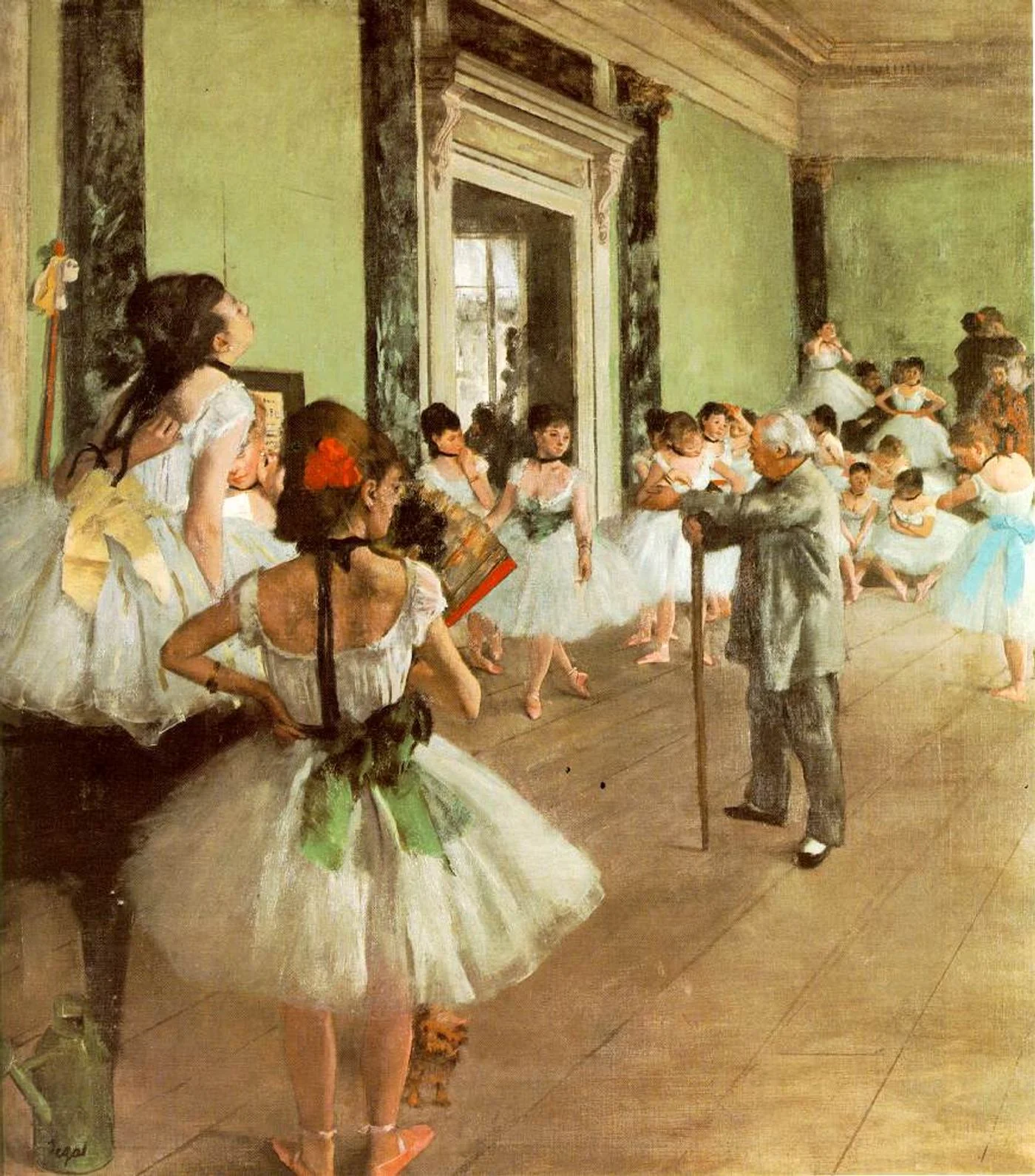 Edgar Degas - The Dance Class