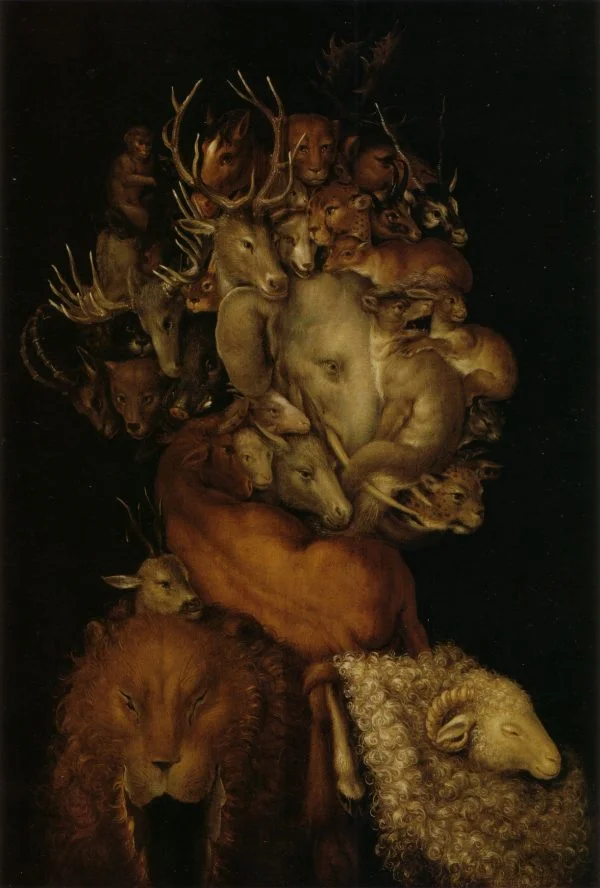 Giuseppe Arcimboldo - The Earth - Ročno naslikane reprodukcije znanih slikarjev, moderne stenske slike, umetniške slike za na steno