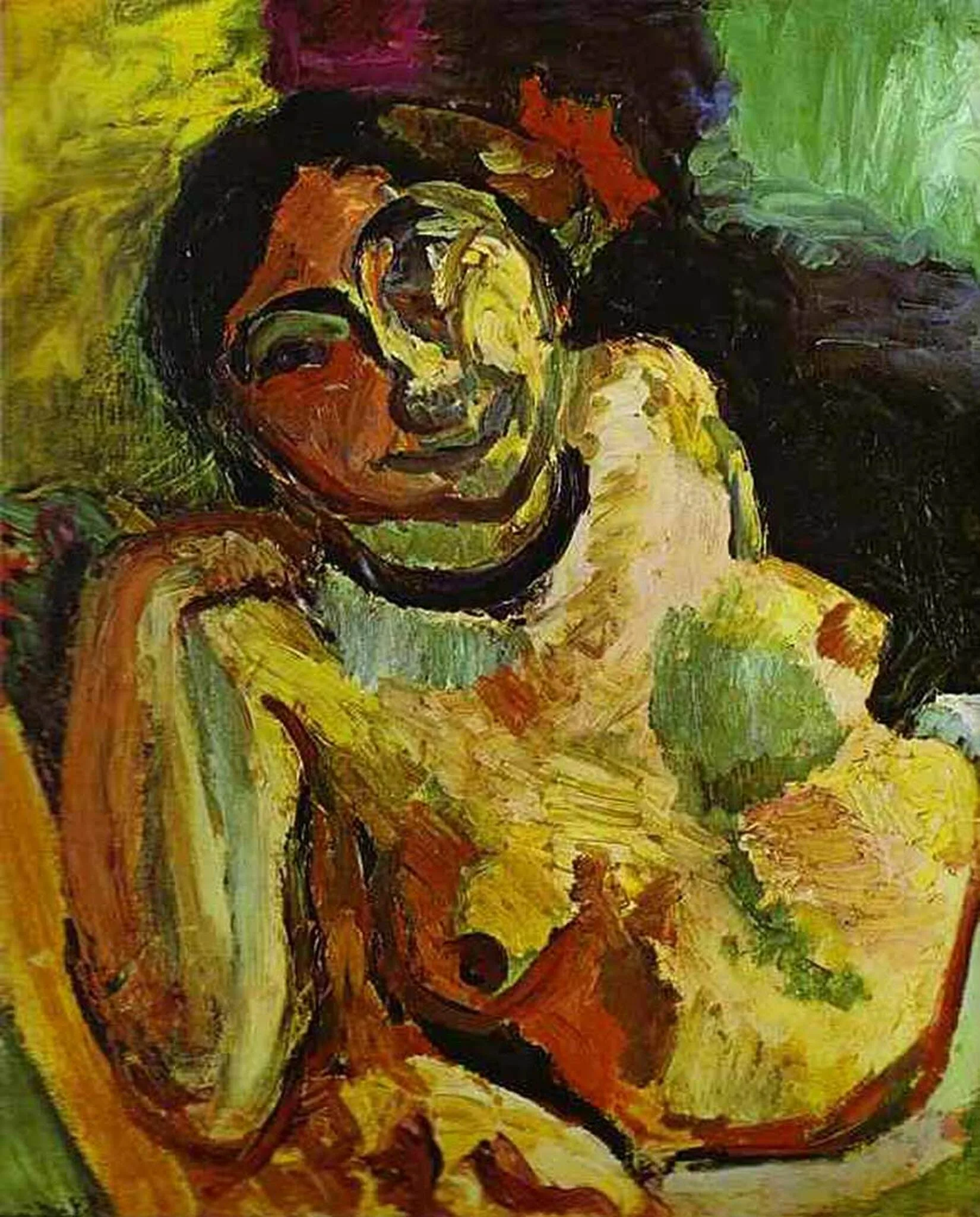 Henri Matisse - La Zingara - Riproduzioni dipinte a mano di famosi pittori, quadri moderni, quadri artistici per parete