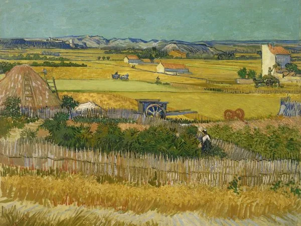 Vincent van Gogh - Žetva - Ručno naslikane reprodukcije poznatih slikara, moderne zidne slike, umjetničke slike za zid