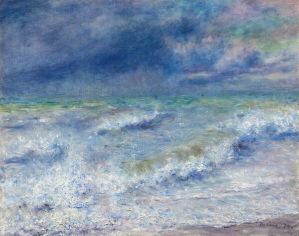 The Wave - Renoir - reproduction of famous painting, painting on canvas