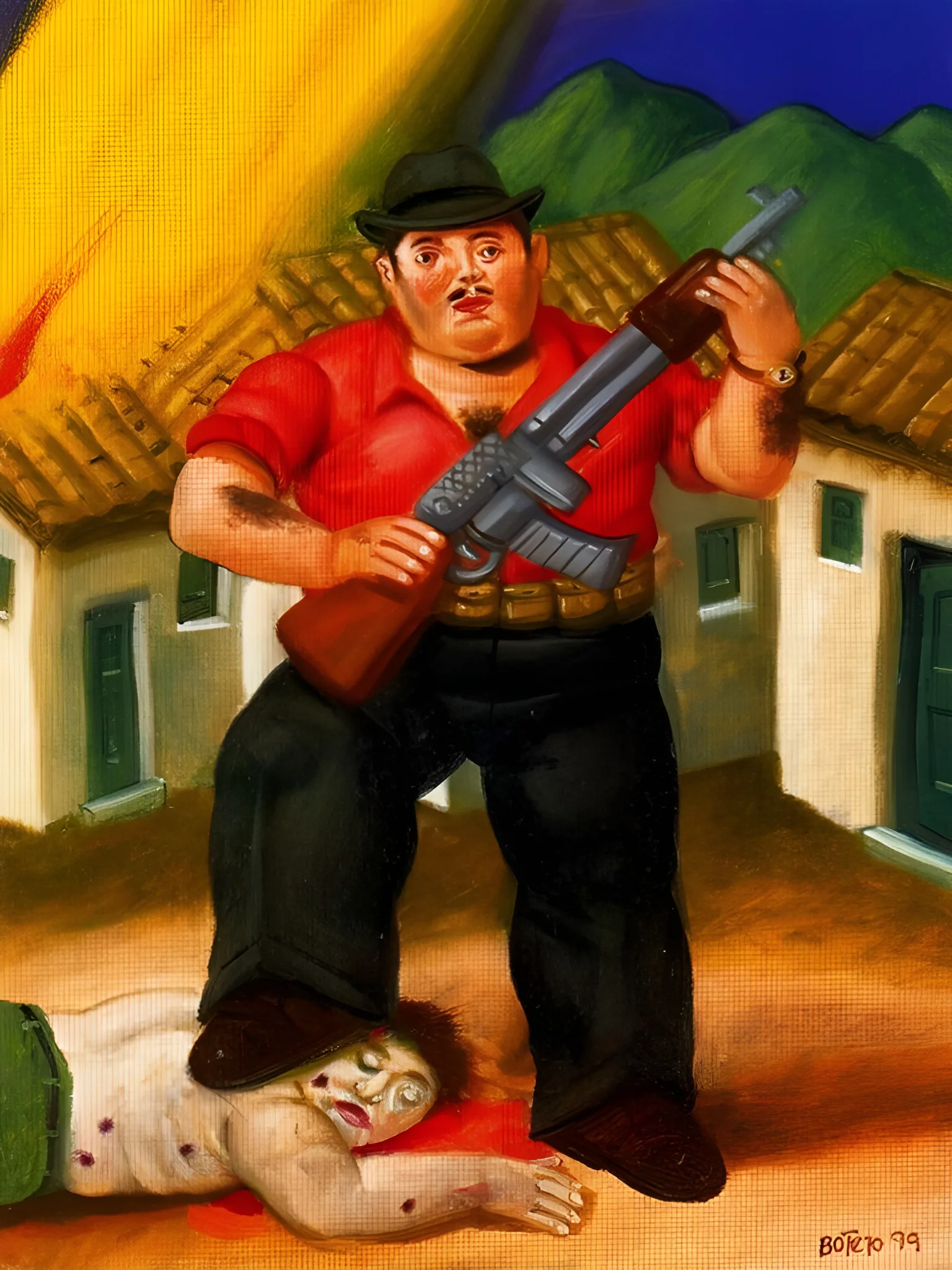 Fernando Botero - The Hunter